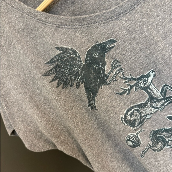 Salgato Fenwick M EUC  Animal Graphic Short Sleeve Tee - Picture 3 of 12